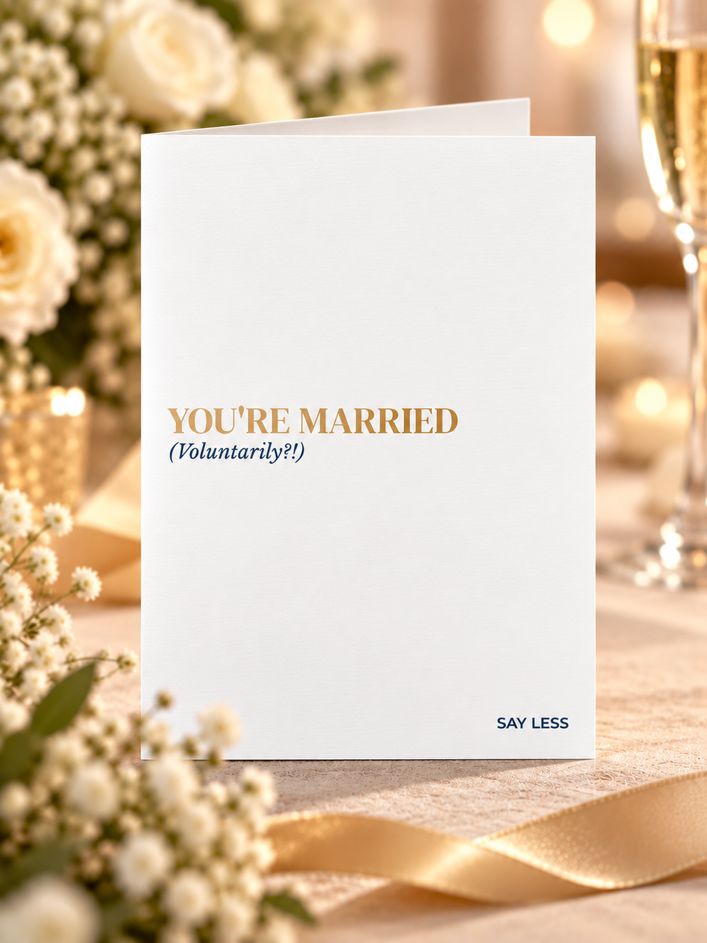 You're Married - Voluntarily?!
