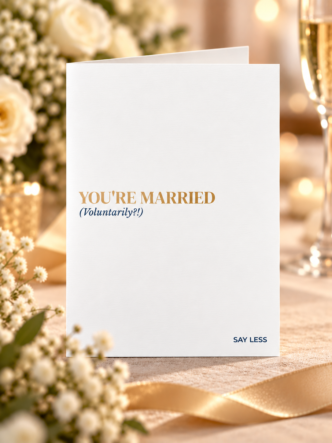 You're Married - Voluntarily?!