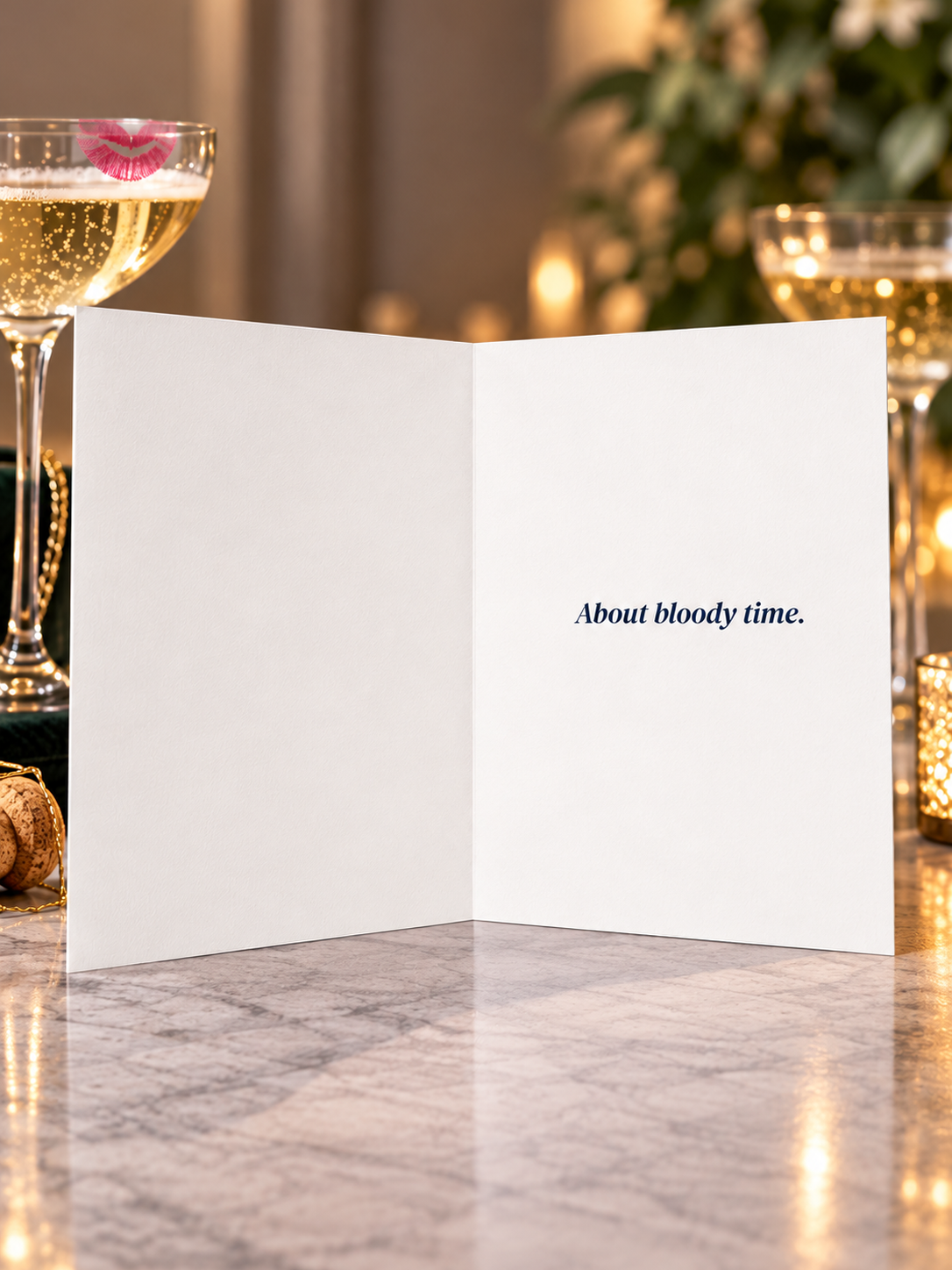 Divorce Congratulations Card - You're Divorced. Fucking Finally.